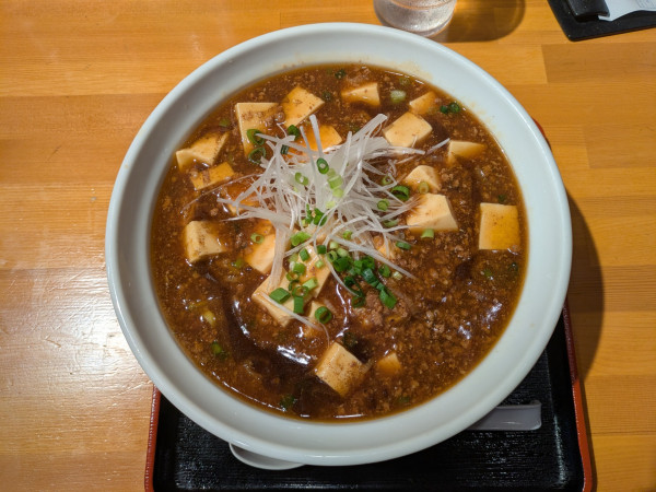 「シビレ麻婆麺」@ラーメンはっちゃき 上田店の写真