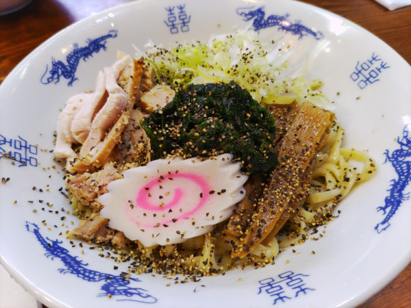 「生海苔まぜそば 並（200g）1000円」@良温(Ra-on)の写真