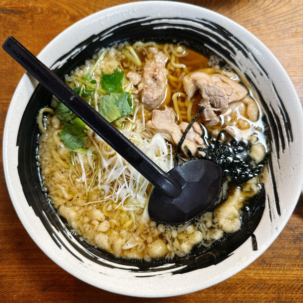 「元祖鳥中華」@手打ち 水車生そばの写真