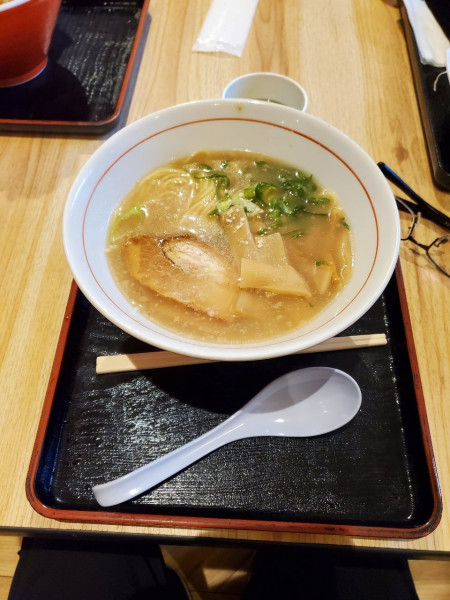 「木ノ本醤油豚骨ラーメン@980」@賤ヶ岳SA (下り)の写真