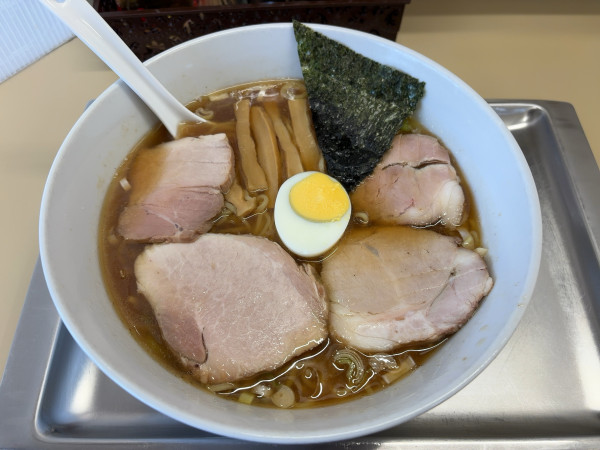 「チャーシュー麺 1250円 麺硬め」@中華そば 大咲の写真