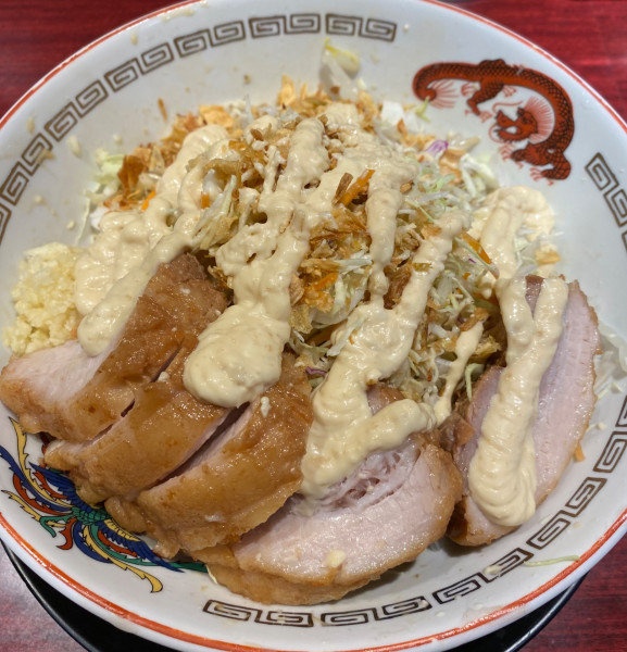 「【期間限定】ミニ豚冷やし中華　１４００円」@豚山 白楽店の写真