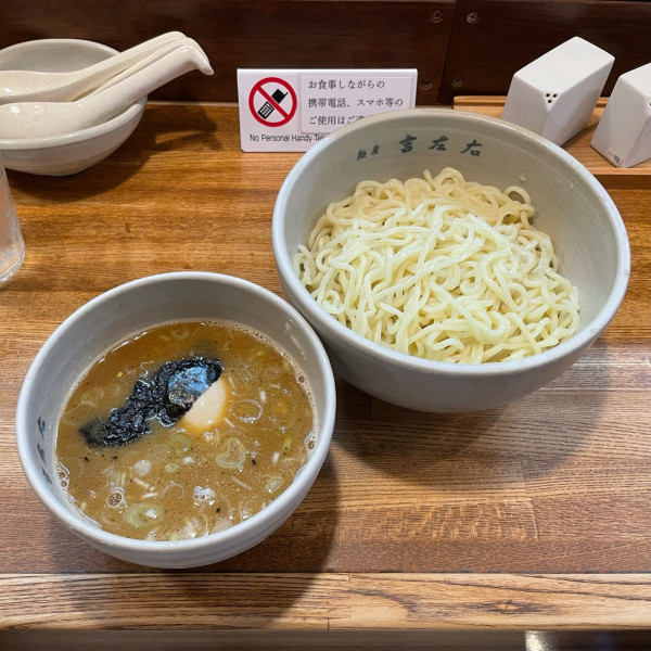 「味玉つけ麺」@麺屋吉左右の写真