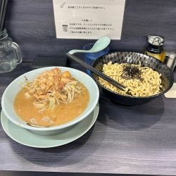 つけ麺普通、ちょい脂ニンニク