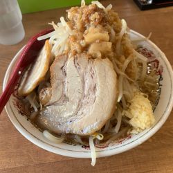 豚野菜ラーメン (850円)