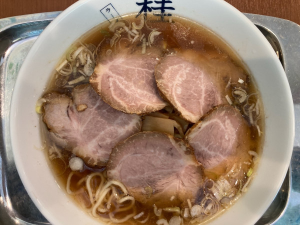 「チャーシューメン並」@煮干しだし醤油ラーメン 桂の写真