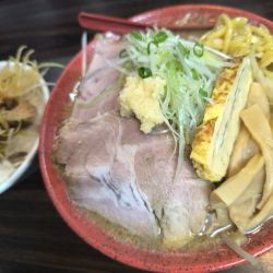 焼味噌らーめん(890)＋ミニネギ丼(300)