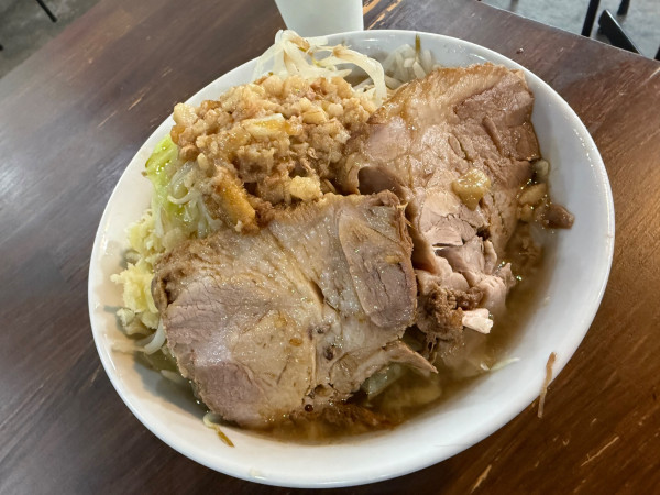 「小ラーメン(豚2枚)」@夢を語れ 鳥栖総本店の写真