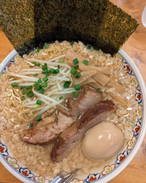 「特製黒潮ラーメン+大盛」@黒潮拉麺の写真