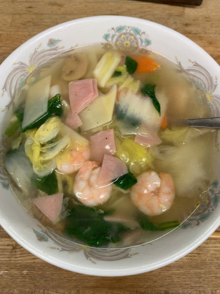 「エビそば」@銀座 きもりの写真