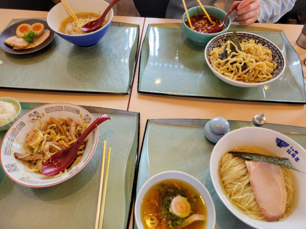 「昆布水つけそば」@らぁ麺 花萌葱の写真