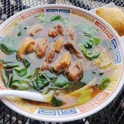 鴨ラーメン 1000円