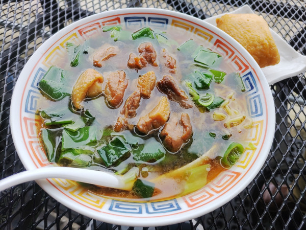 「鴨ラーメン 1000円」@拉麺 時代遅れの写真