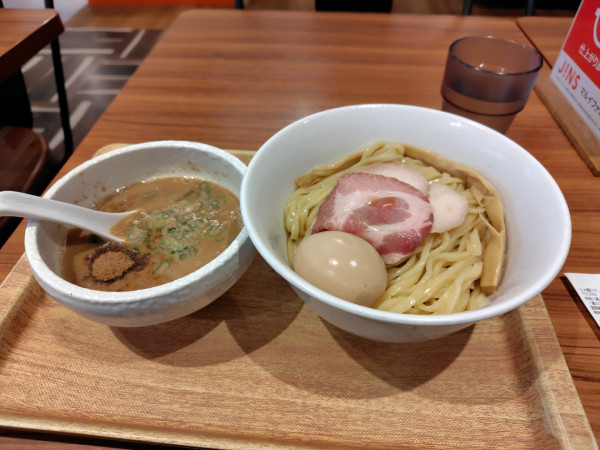 「味玉濃厚つけ麺¥1200」@らぁ麺 ひがし田の写真