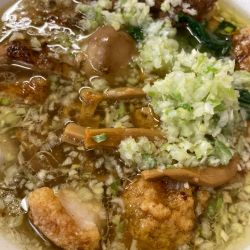 塩半々（薬味多め）