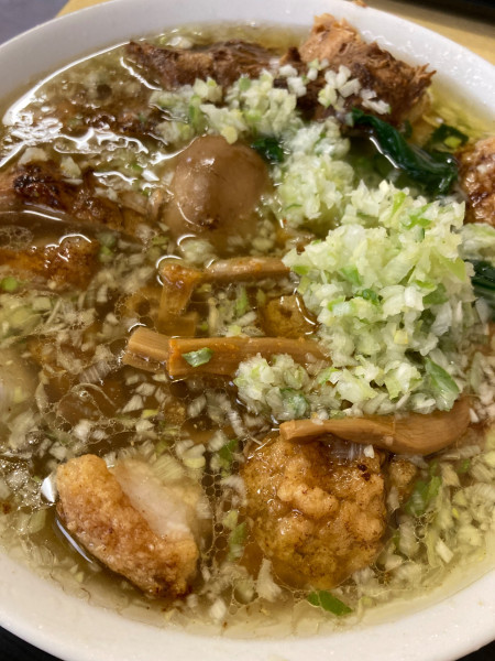 「塩半々（薬味多め）」@珉珉の写真