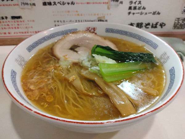「塩味ラーメン」@支那そばや 相模原店の写真