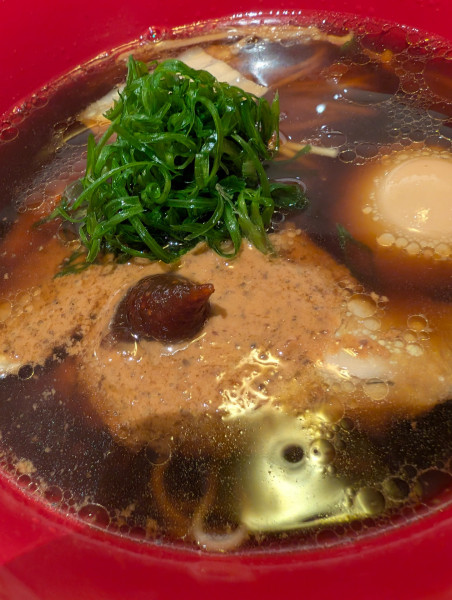 「蔦プレミアム醤油そば」@Japanese Soba Noodles 蔦 タイランドの写真