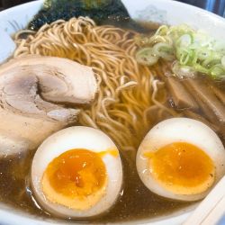 長町ラーメン煮卵入