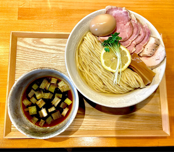 「特製昆布水つけ麺【醤油】」@HARE tokidoki MUGIの写真