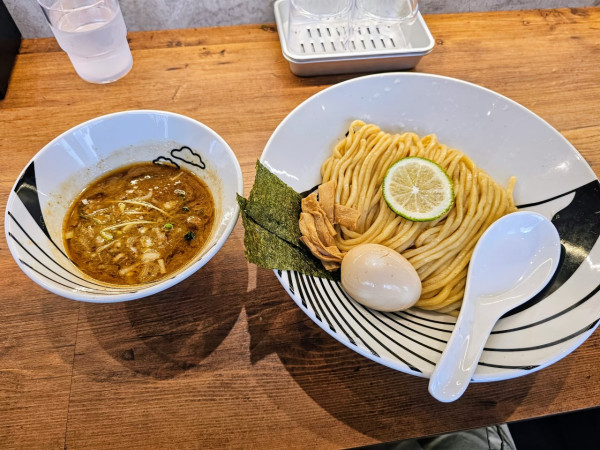 「味玉つけ麺」@つけ麺 一頂 秋葉原店の写真