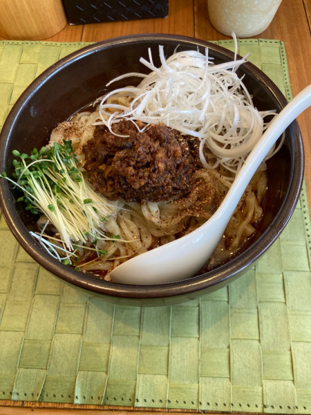 「担々まぜそば(大盛)」@らぁ麺や 汐そば雫の写真