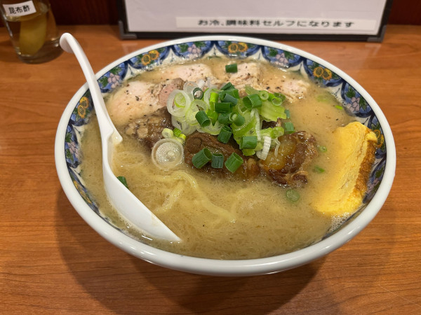 「肉増し中華そば」@中華そば 領寿庵の写真