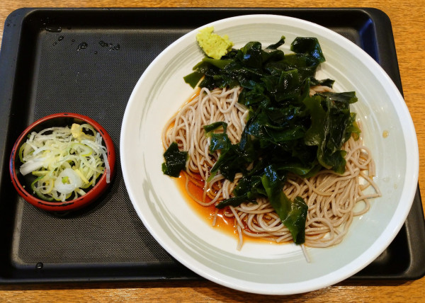 「わかめそば（510円）」@しぶそば 武蔵小杉店の写真