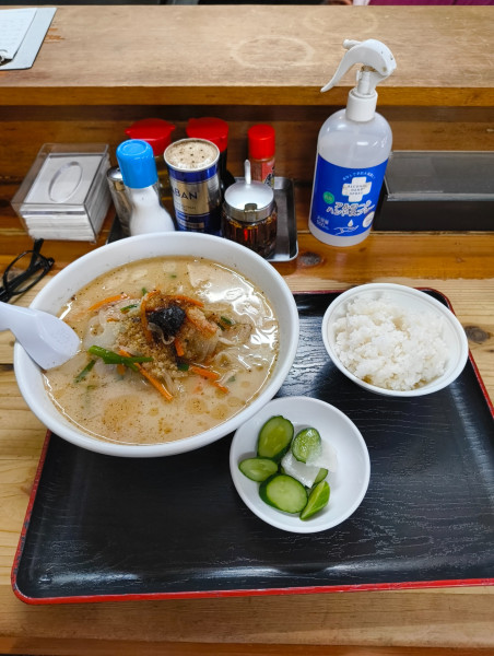 「ガーメン　1100円」@ラーメンミートの写真