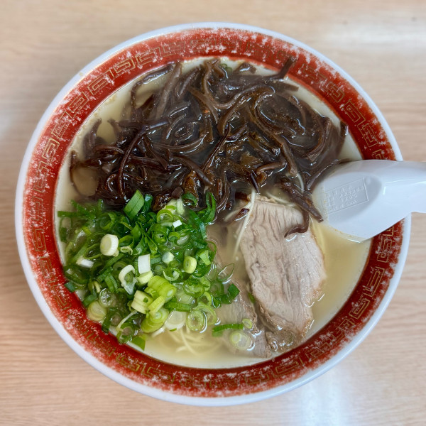「きくらげラーメン（700円）」@天広軒の写真