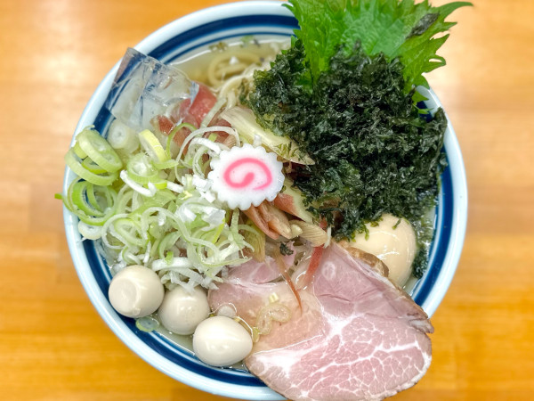 「★＜限定＞茗荷冷かけリスペクト🍜¥1,150」@らーめん 護什番の写真