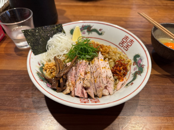 「まぜそば」@自家製手もみ麺 鈴ノ木の写真