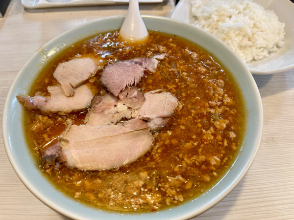 「担々麺 大盛  TP切り落としチャーシュー」@王蘭の写真