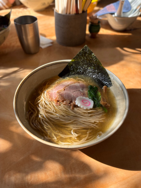 「だしそば【しお】」@だし・麺 未蕾の写真