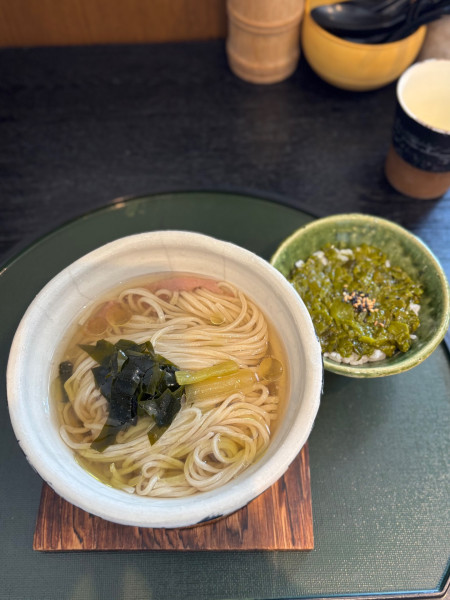 「二層の出汁の冷やしらーめん ~第一弾【昆布・ホタルイカ】~」@ORIBEの写真