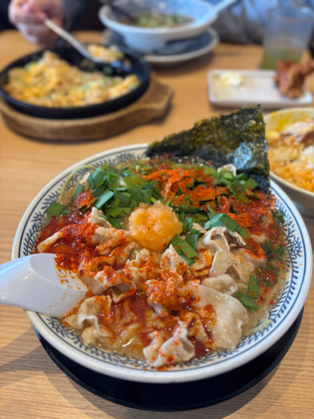 「辛肉そば」@丸源ラーメン 豊川店の写真