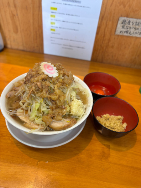 「ラーメン【300g】」@ラーメン吉 麺どくせぇの写真