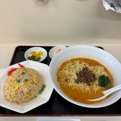 坦々麺定食【2辛】
