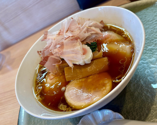 「極上かつお節の中華そば」@中華そば 深緑の写真