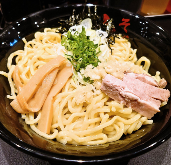 「油そばＷ盛」@東京油組総本店 高田馬場組の写真