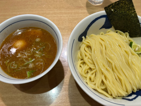 「濃厚味玉つけ麺（1250）」@つじ田 日本橋人形町店の写真