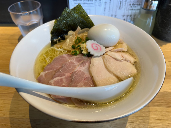 「特製ラーメン塩」@麺屋 加減の写真