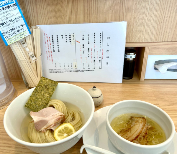 「昆布水つけ麺【200g・肉あり】(1,250¥)」@ASHITAMO RAMENの写真