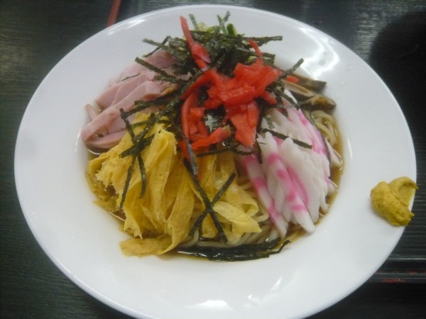 「冷やし中華」@宝来屋の写真