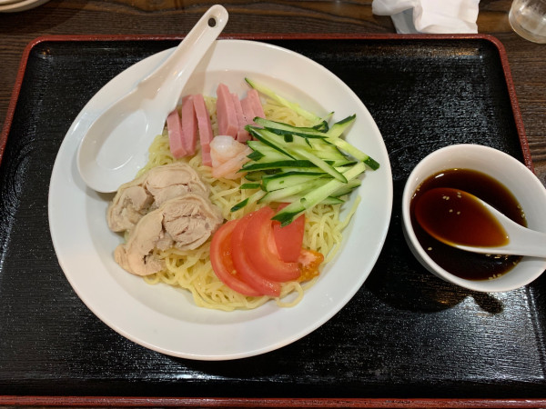 「五目冷やし中華（醤油たれ）」@泰山亭の写真