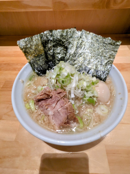 「らーめん(細麺) 950円」@らーめん 小鍛治の写真