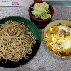 牛とじ丼セット＋大盛り