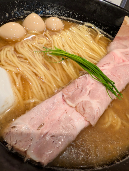 「クロマグロ蕎麦」@丿貫 東京の写真