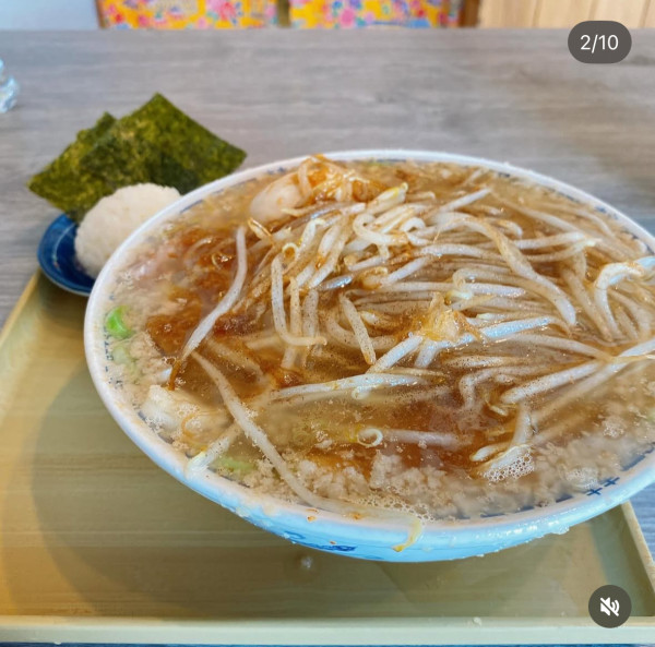 「もやし炒めそば」@煮干し中華そば ぶっとび亭の写真