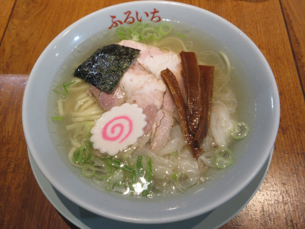 「ワンタン麺（塩）（980円）」@青梅ラーメン マルフル食堂 旧青梅街道店の写真